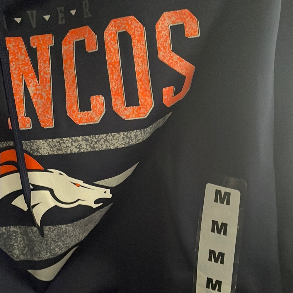 Broncos Navy Hoodie - Picture 5 of 6